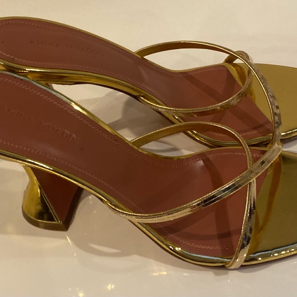 Amina Muaddi
Henson 70 metallic leather mules - Picture 2 of 10
